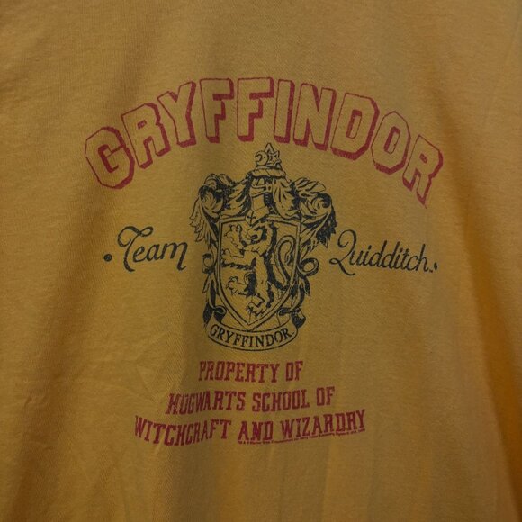 Harry Potter Gryffindor Team Quidditch Tshirt Size medium - Picture 2 of 4